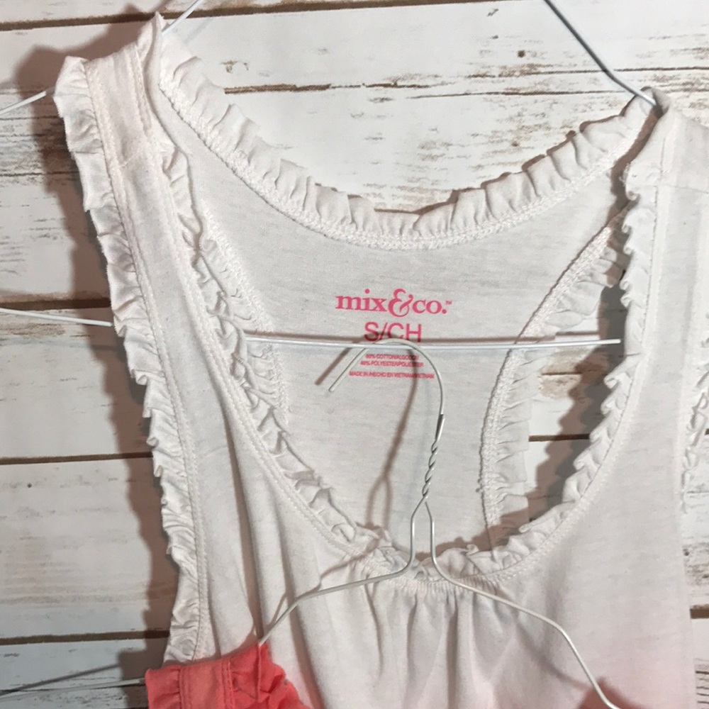 • Two Ruffle Tank Tops • - Picture 2 of 5